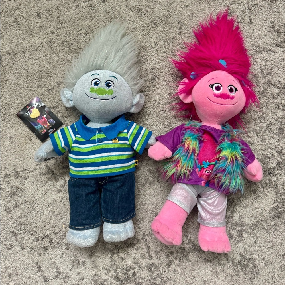 Build-A-Bear Trolls (Branch + Poppy) - Picture 2 of 7
